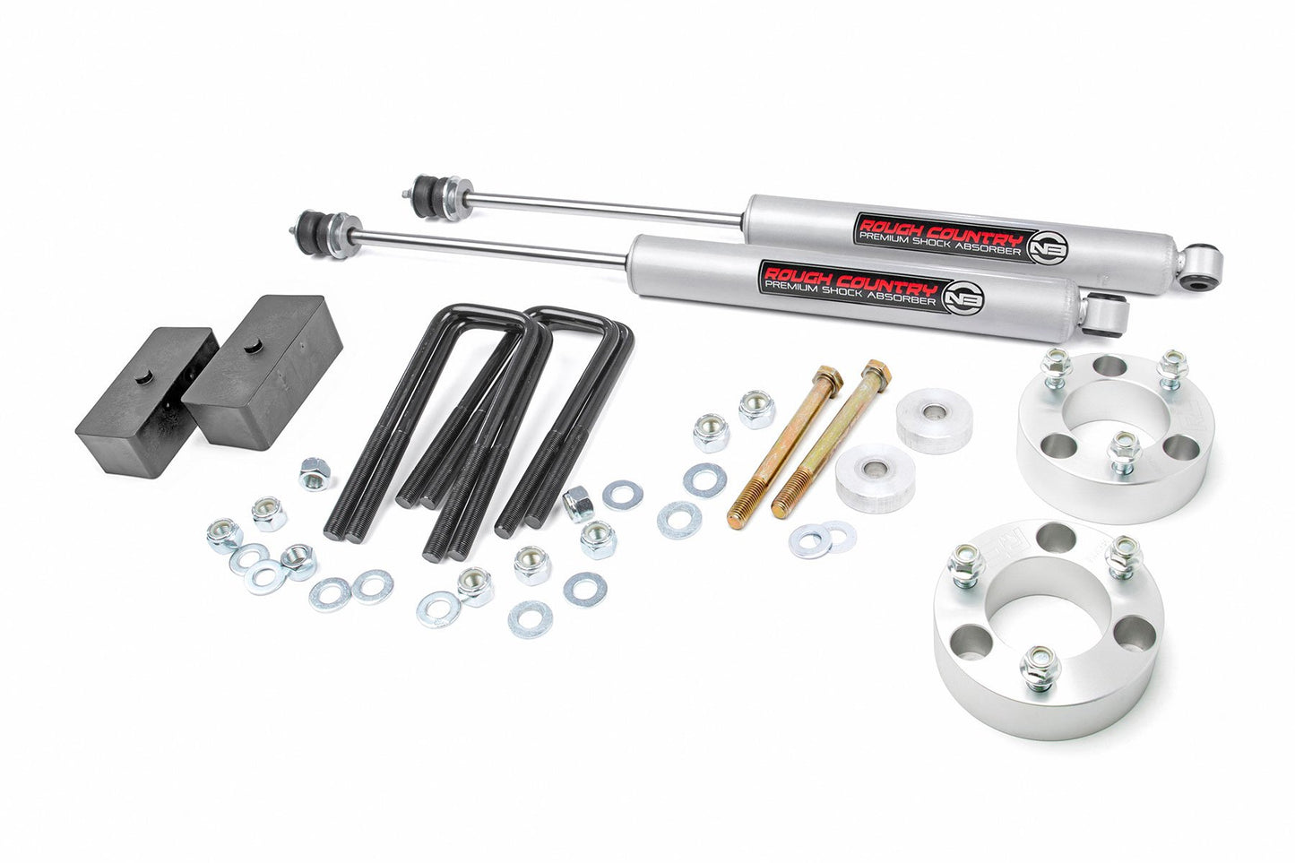 Rough Country 3 Inch Lift Kit | Toyota Tacoma 2WD/4WD (2005-2023)