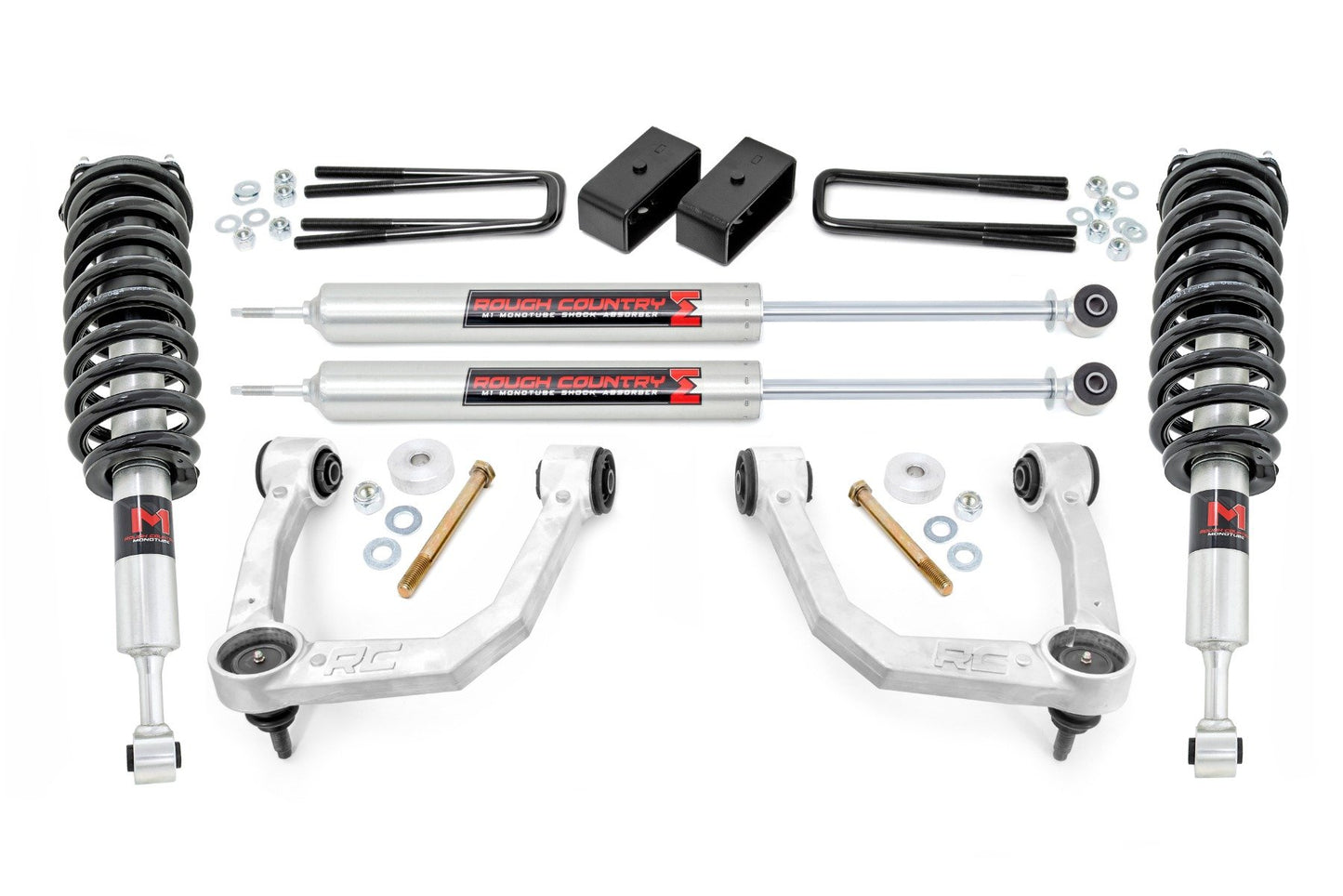 Rough Country 3.5 Inch Lift Kit | UCA | M1 Struts | Toyota Tacoma 4WD (2005-2023)