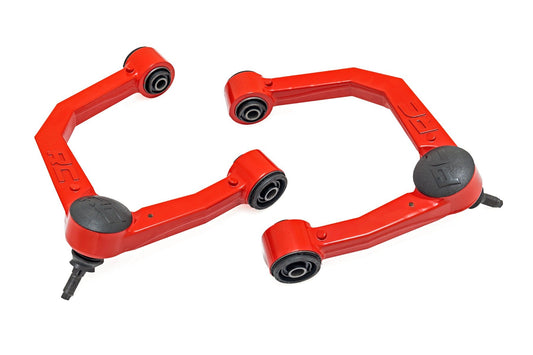Rough Country Red Forged Upper Control Arms | 3.5" Of Lift | Toyota 4Runner (10-24)/Tacoma (05-23) 