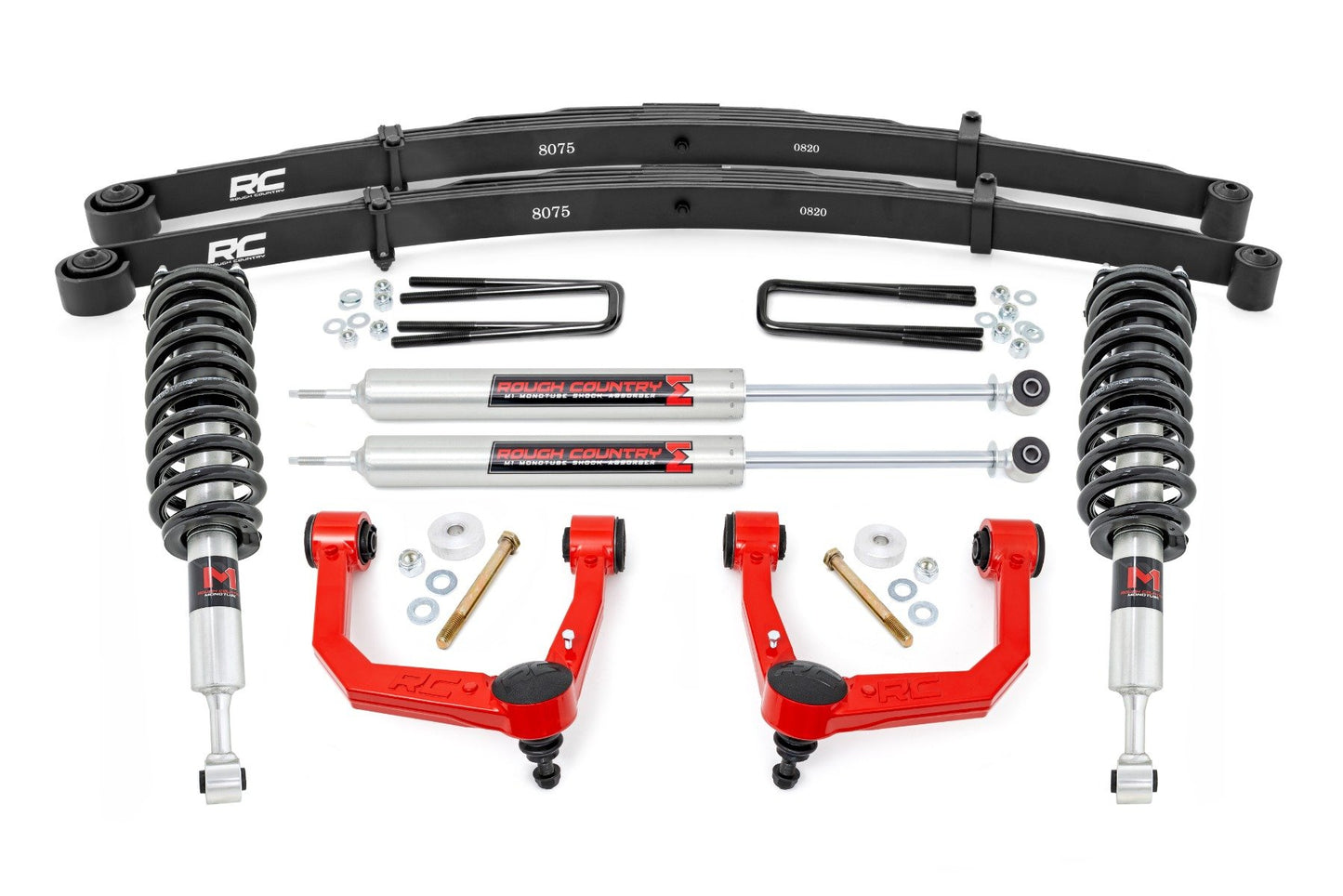 Rough Country 3.5 Inch Lift Kit | UCA | M1 Struts | Toyota Tacoma 4WD (2005-2023)