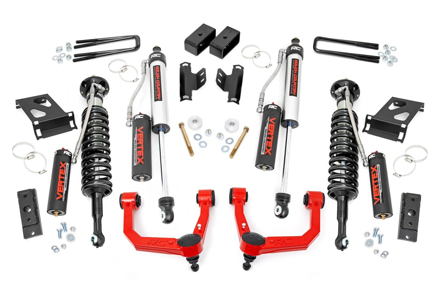 Rough Country 3.5 Inch Lift Kit | UCA | Vertex | Toyota Tacoma 4WD (2005-2023)