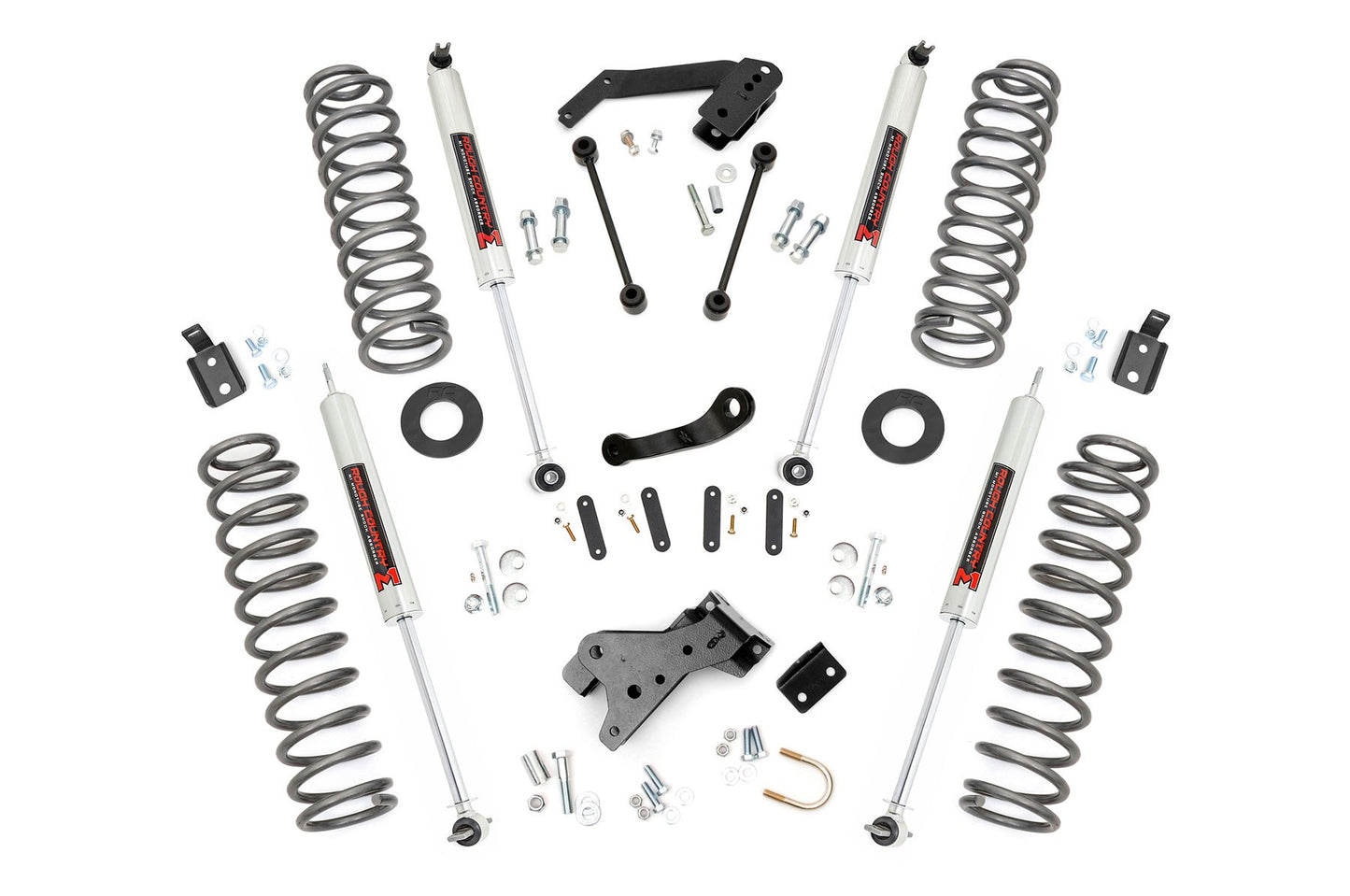Rough Country 4 Inch Lift Kit | M1 | Jeep Wrangler Unlimited 2WD/4WD (2007-2018)