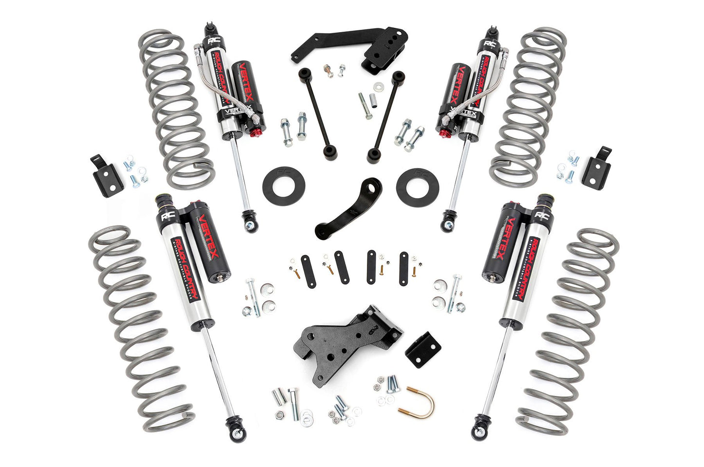 Rough Country 4 Inch Lift Kit | Vertex | Jeep Wrangler JK 4WD (2007-2018)