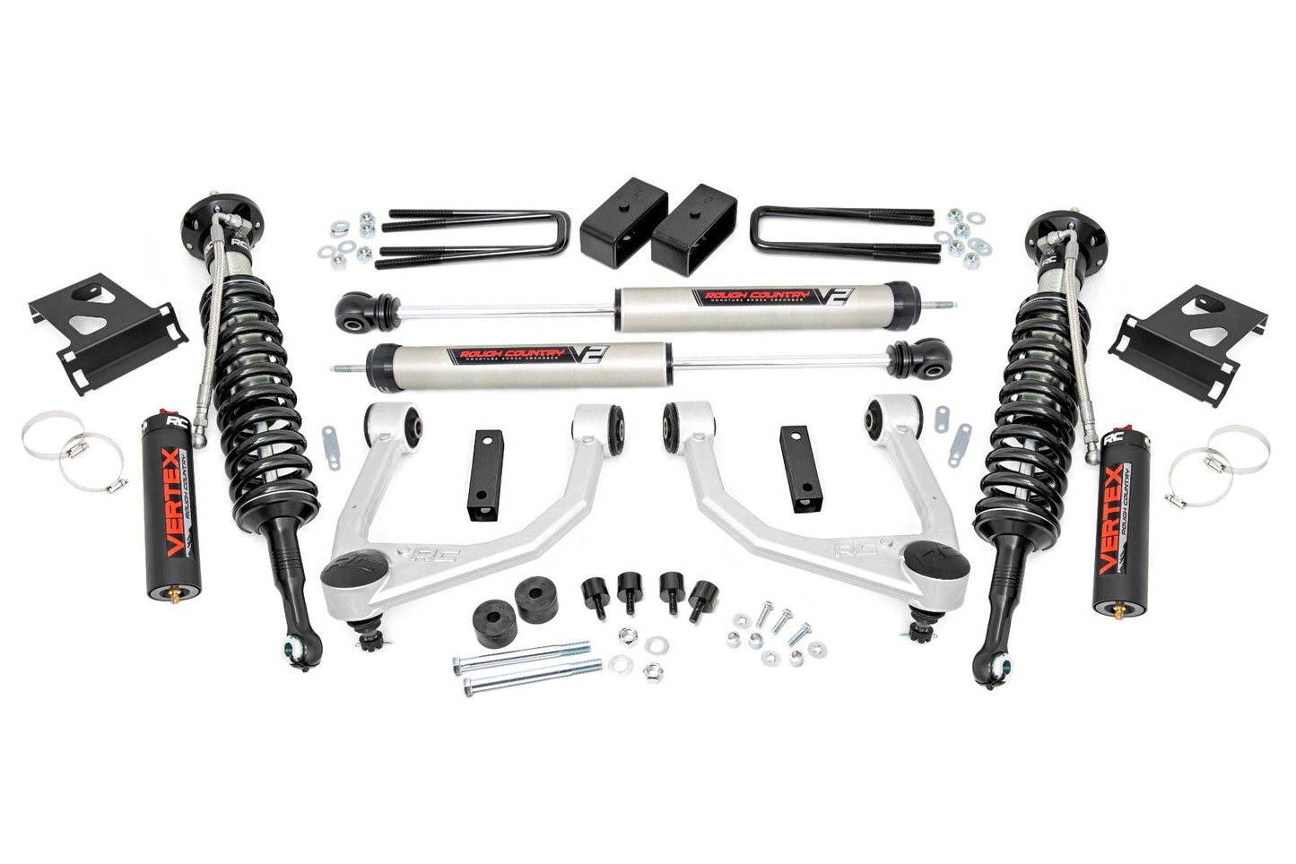 Rough Country 3.5 Inch Lift Kit | Vertex/V2 | Toyota Tundra 4WD (2007-2021)