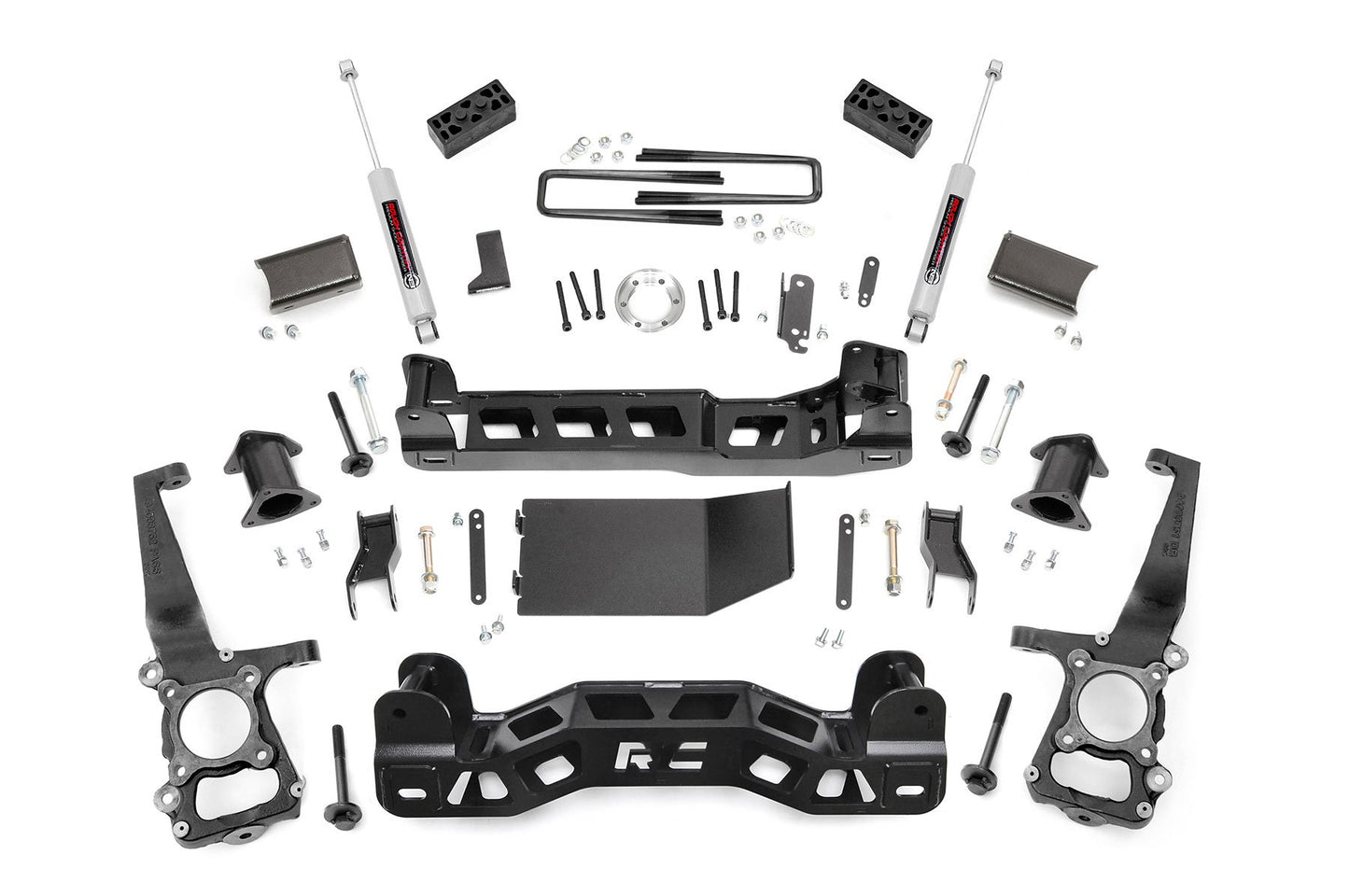 Rough Country 4 Inch Lift Kit | Ford F-150 4WD (2011-2014)
