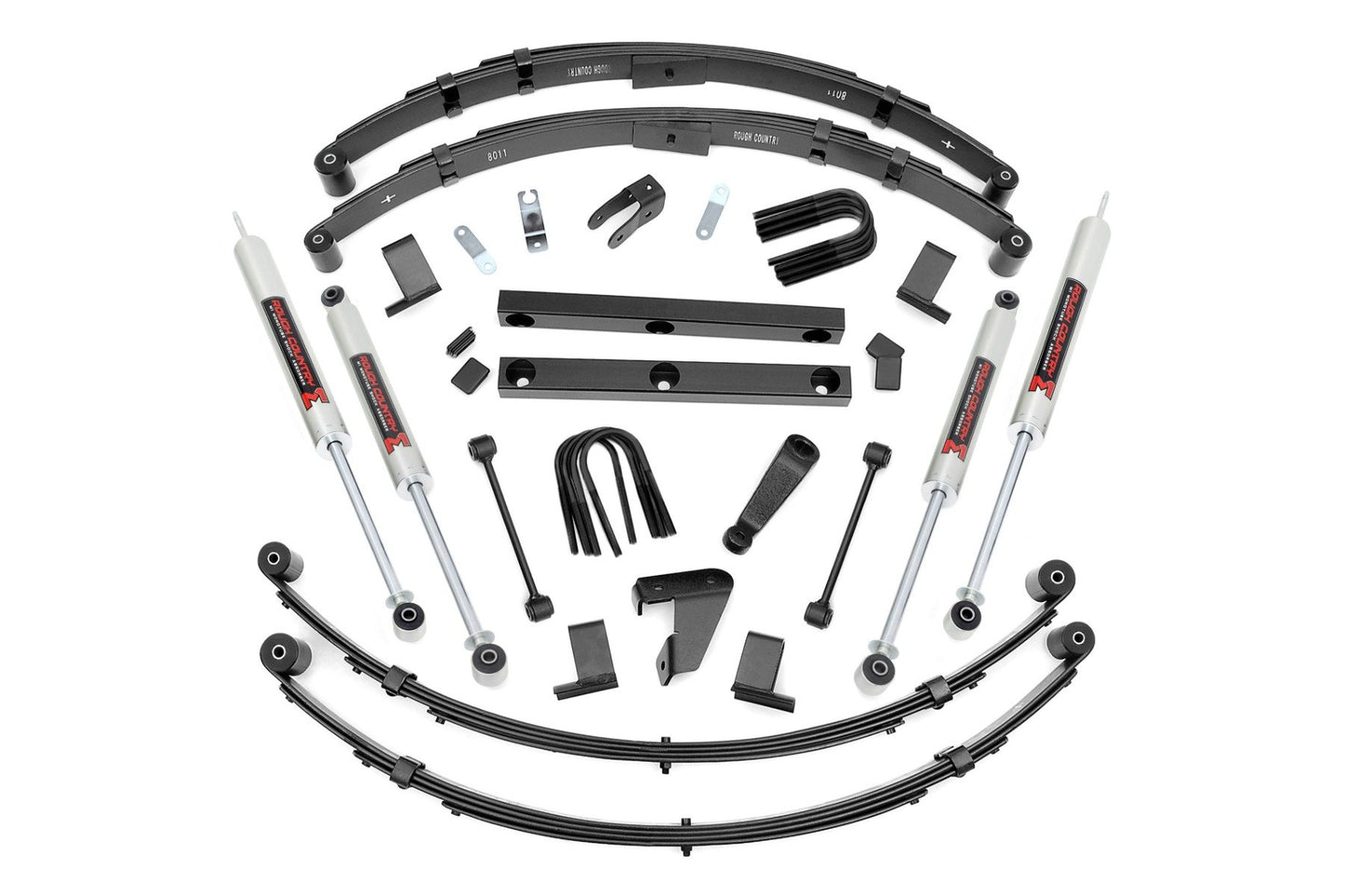 Rough Country 4 Inch Lift Kit | M1 | Power Steer | Jeep Wrangler YJ 4WD (1987-1995)