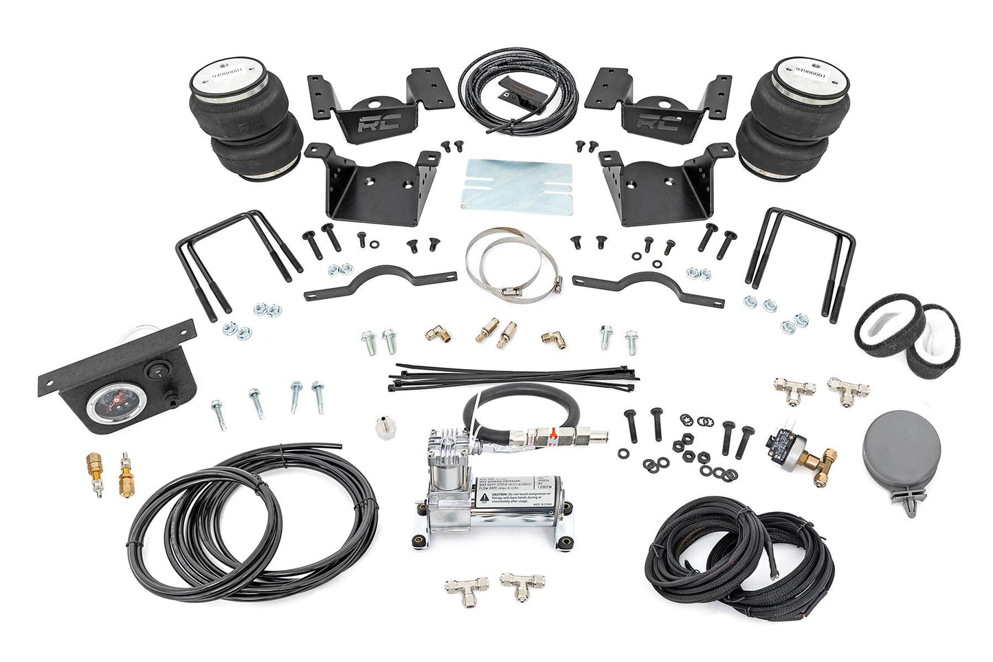 Rough Country Air Spring Kit 0-7.5" Lift | Chevy/GMC 2500HD/3500HD (11-19)