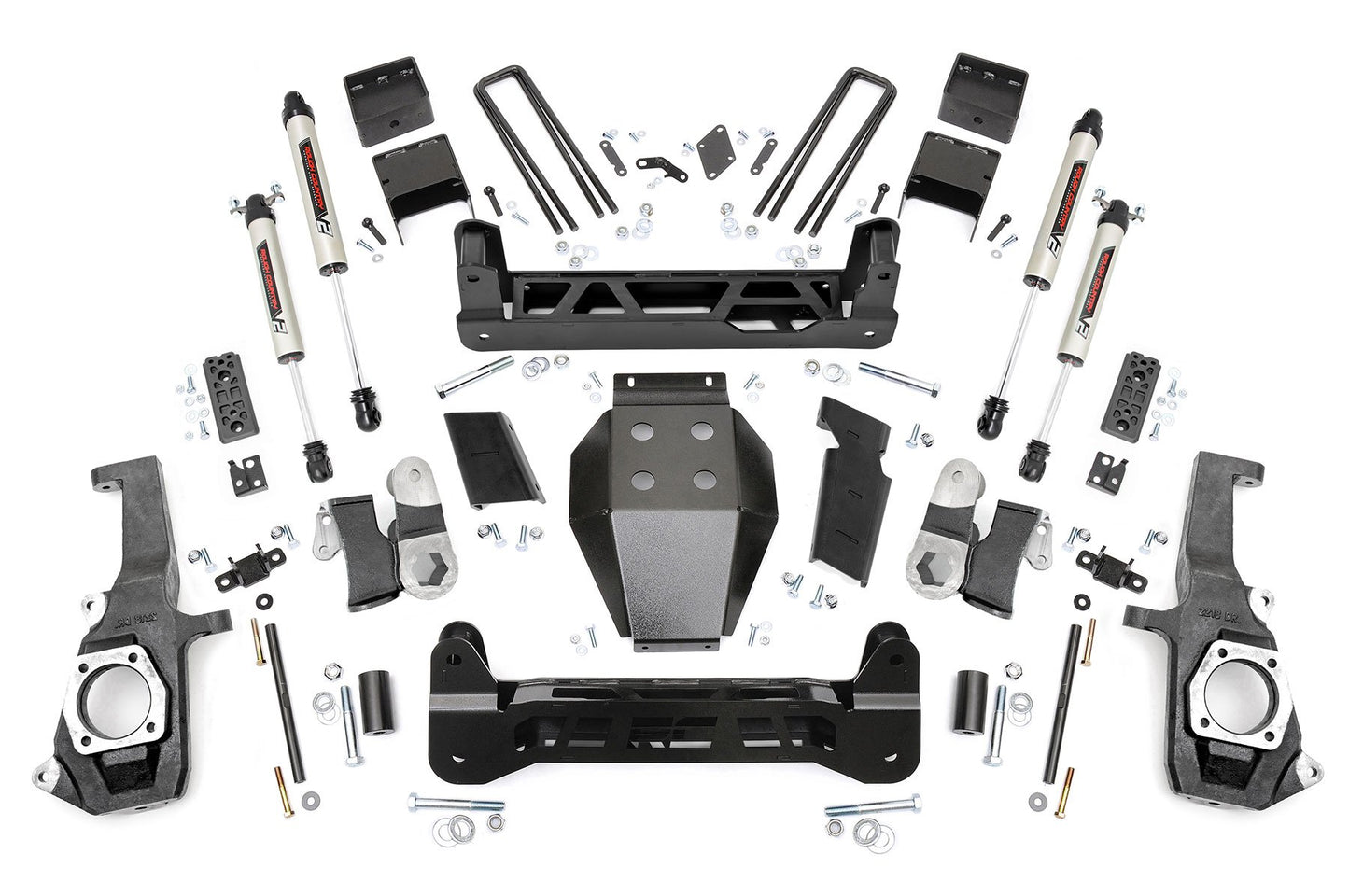 Rough Country 5 Inch Lift Kit | NTD | V2 | Chevy/GMC 2500HD/3500HD (11-19)