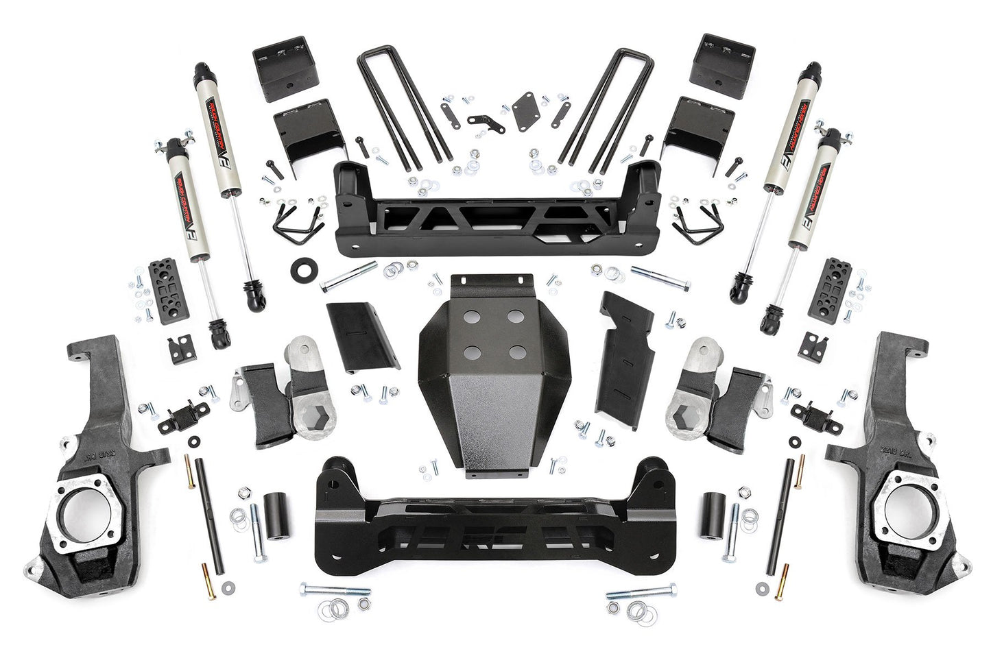 Rough Country 7.5 Inch Lift Kit | NTD | V2 | Chevy/GMC 2500HD/3500HD (11-19)