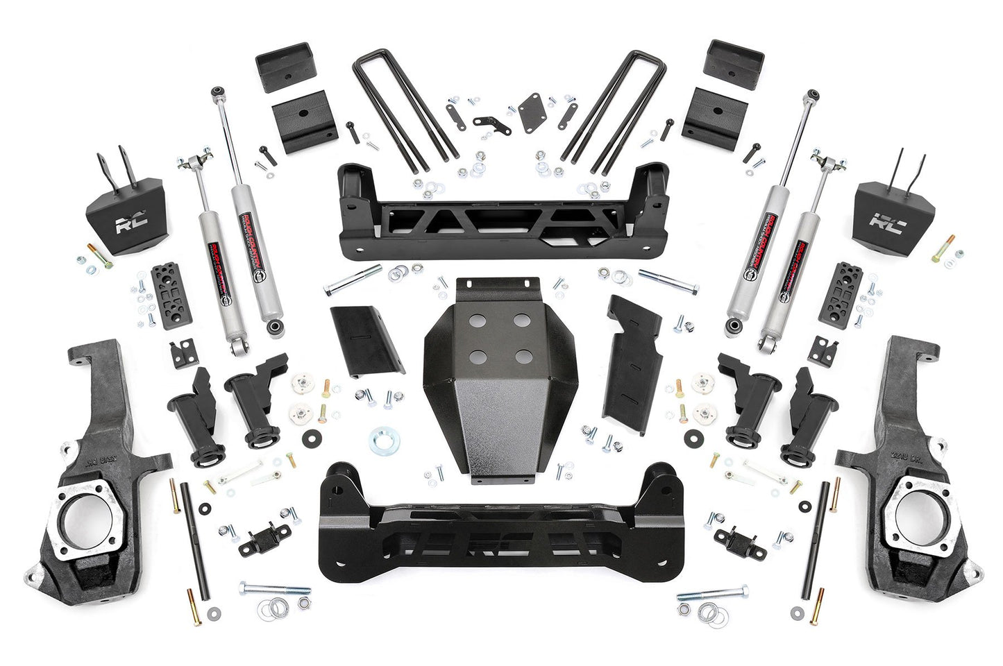 Rough Country 5 Inch Lift Kit | Torsion Drop | Chevy/GMC 2500HD/3500HD (11-19)