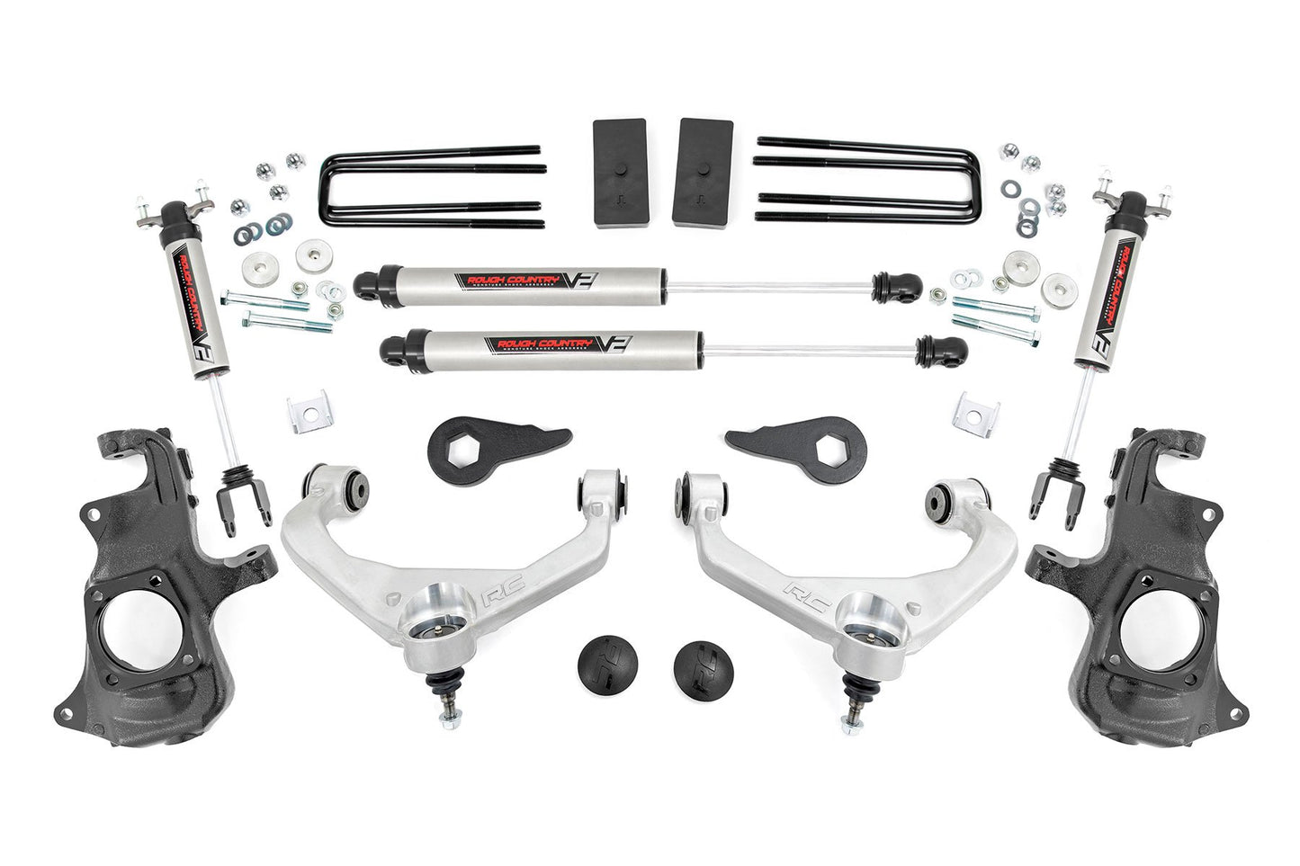 Rough Country 3.5 Inch Knuckle Lift Kit | V2 | Chevy/GMC 2500HD/3500HD (11-19)