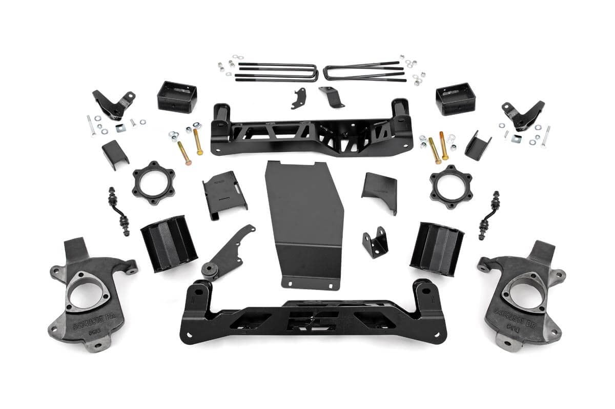 Rough Country 5 Inch Lift Kit | Mag-ride | Alu/Stamp Steel | GMC Sierra 1500 Denali (14-18)