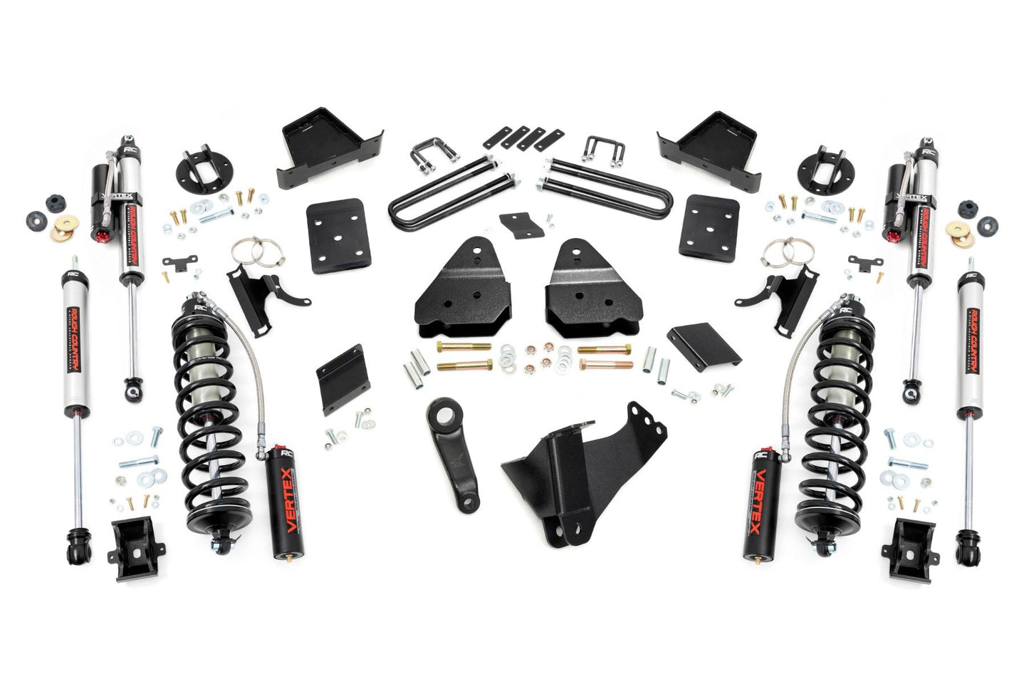 Rough Country 6 Inch Lift Kit | Gas | No OVLD | C/O V2 | Ford F-250 Super Duty (11-14)