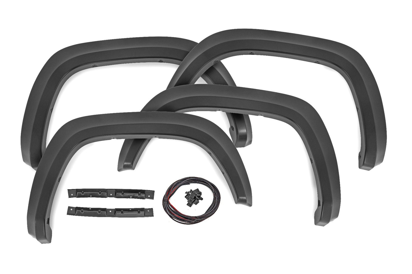 Rough Country Fender Flares | Sport | O40 Super White | Toyota Tacoma 2WD/4WD (2016-2023)