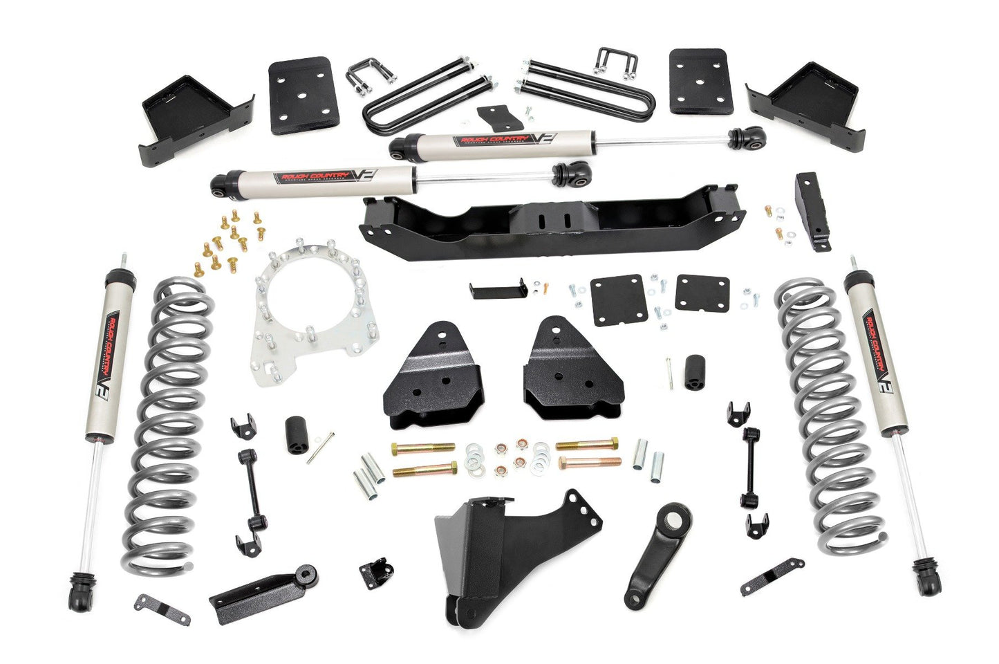 Rough Country 4.5 Inch Lift Kit | V2 Shocks | Ford F-250/F-350 Super Duty 4WD (2017-2022)