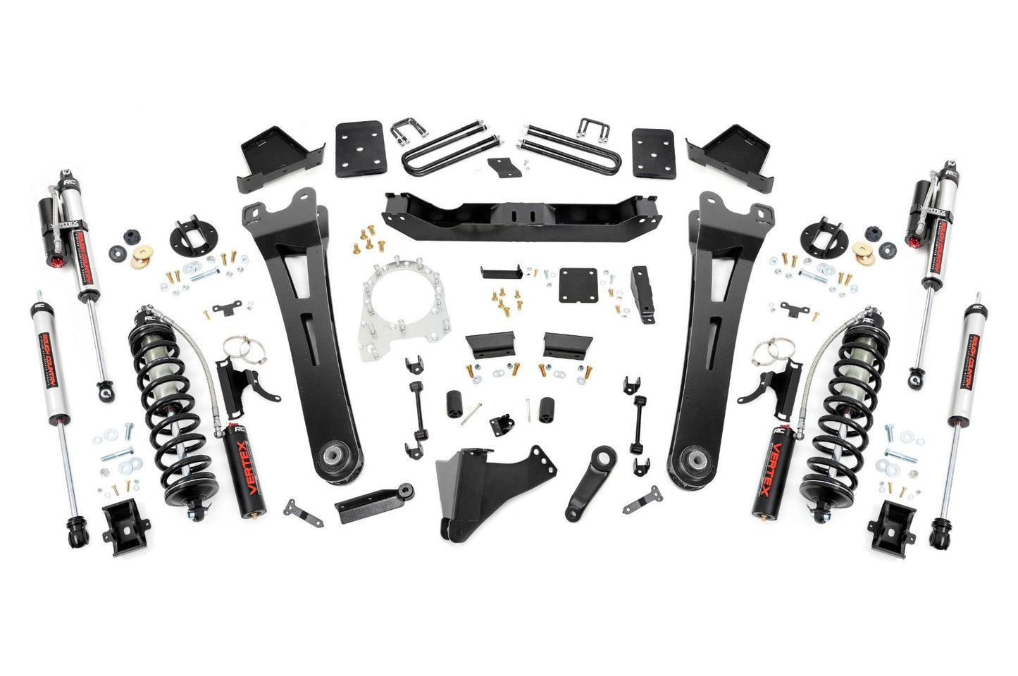 Rough Country 6 Inch Lift Kit | R/A | OVLDS | C/O Vertex | Ford F-250/F-350 Super Duty (17-22)