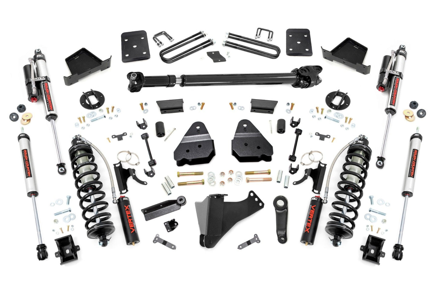 Rough Country 6 Inch Lift Kit | No OVLDS | D/S | C/O Vertex | Ford F-250/F-350 Super Duty (17-22)