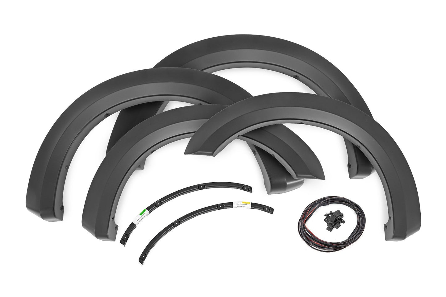 Rough Country Fender Flares | Sport | D1 Stone Gray | Ford F-250/F-350 Super Duty (17-22)