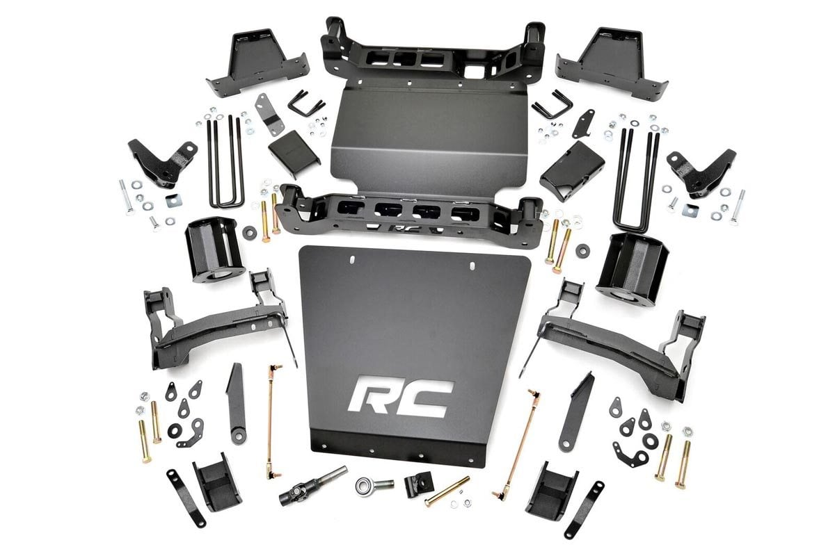 Rough Country 7 Inch Lift Kit | Bracket | Magneride | Cast Steel | GMC Sierra 1500 Denali (14-16)
