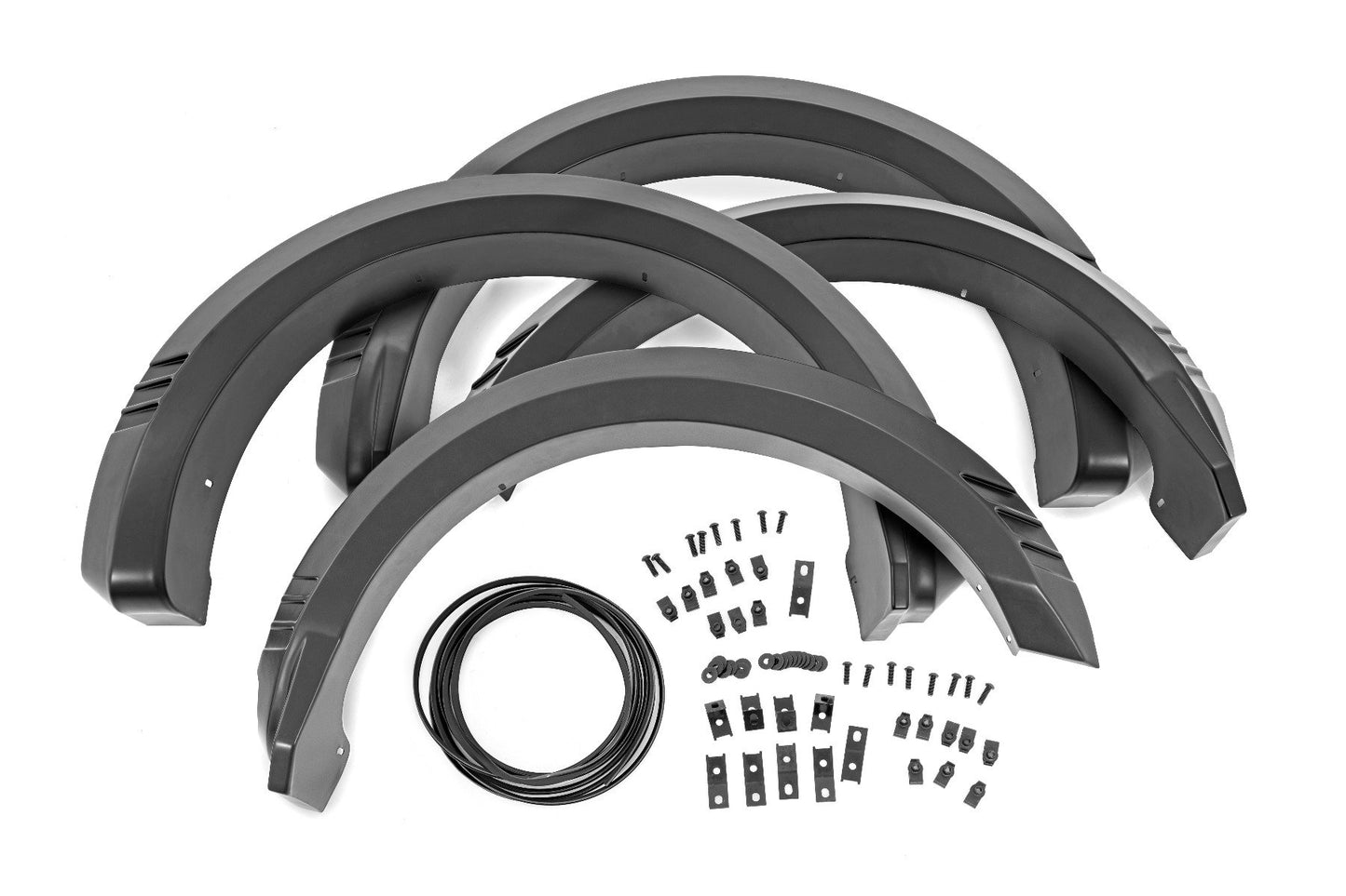 Rough Country Fender Flares | SF1 | Gloss Black | Ford F-150 2WD/4WD (2021-2023)