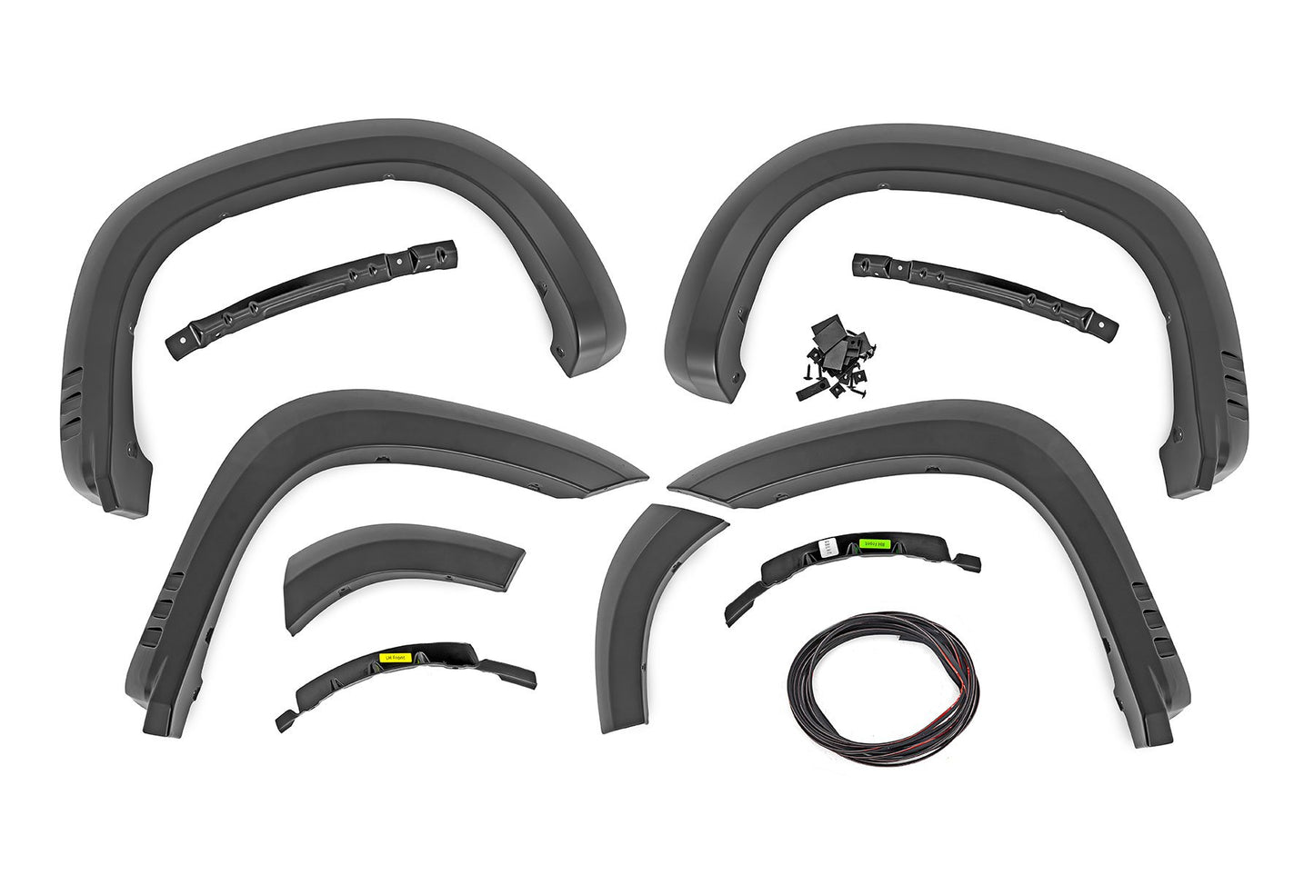 Rough Country Fender Flares | SF1 | GXD Sterling Grey Metallic | Chevy Silverado 1500 (19-24)