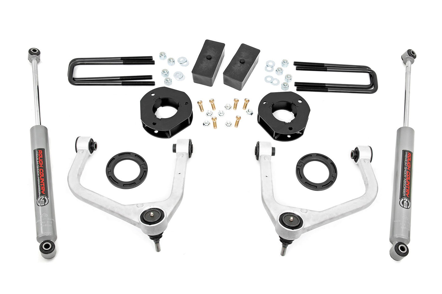 Rough Country 3.5 Inch Lift Kit | GMC Sierra 1500 2WD/4WD (2019-2024)