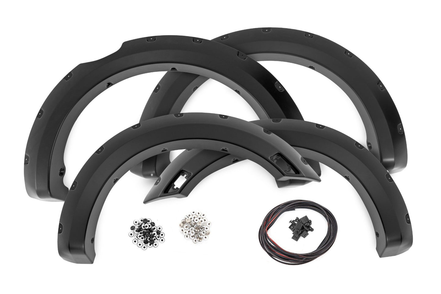 Rough Country Pocket Fender Flares | J7 Magnetic Gray | Ford Ranger 2WD/4WD (2019-2024)