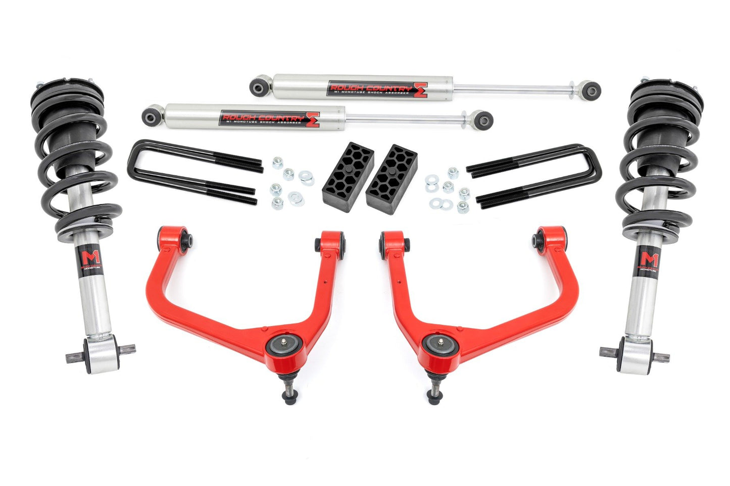 Rough Country 3.5 Inch Lift Kit | M1 Struts/M1 | GMC Sierra 1500 2WD/4WD (2019-2024)