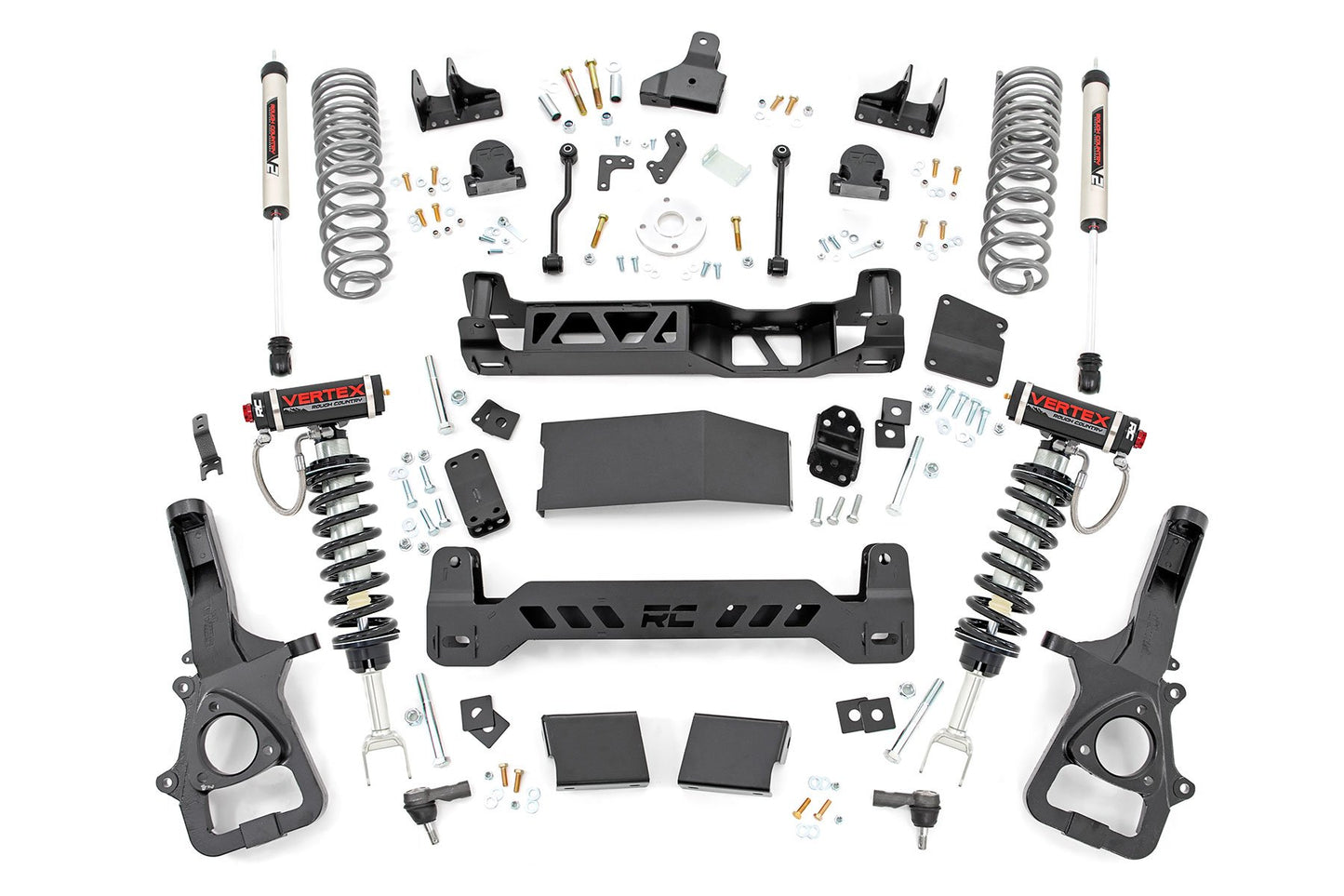 Rough Country 6 Inch Lift Kit | 22XL | Vertex/V2 | Dual Rate Coils | Ram 1500 (19-24)