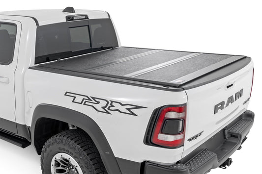 Rough Country Hard Low Profile Bed Cover | 6'4" | No Rambox | Ram 1500 (19-24)/1500 TRX (21-23) 