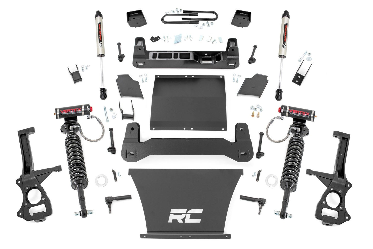 Rough Country 6 Inch Lift Kit | Mono Leaf Rear | Vertex/V2 | GMC Sierra 1500 2WD/4WD (19-24)