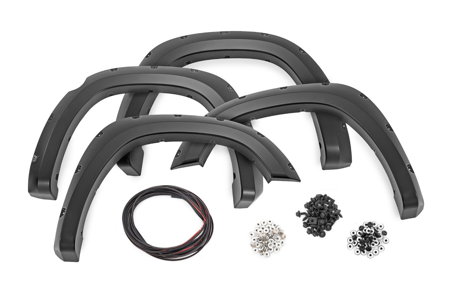 Rough Country Pocket Fender Flares| PAU Granite Crystal | Ram 1500 2WD/4WD (19-24)