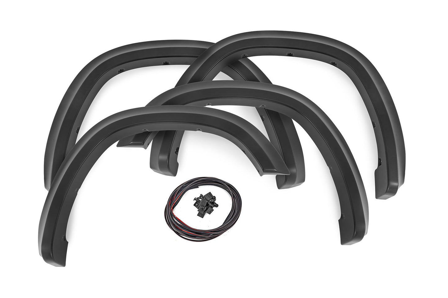 Rough Country Sport Fender Flares | PXQ Black Metallic | Ram 1500 2WD/4WD (2019-2024)