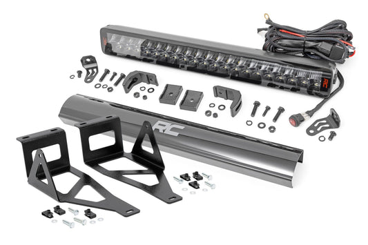 Rough Country LED Light Kit | Bumper Mount | 20" Spectrum Dual Row | Ford F-250/F-350 Super Duty (05-07)