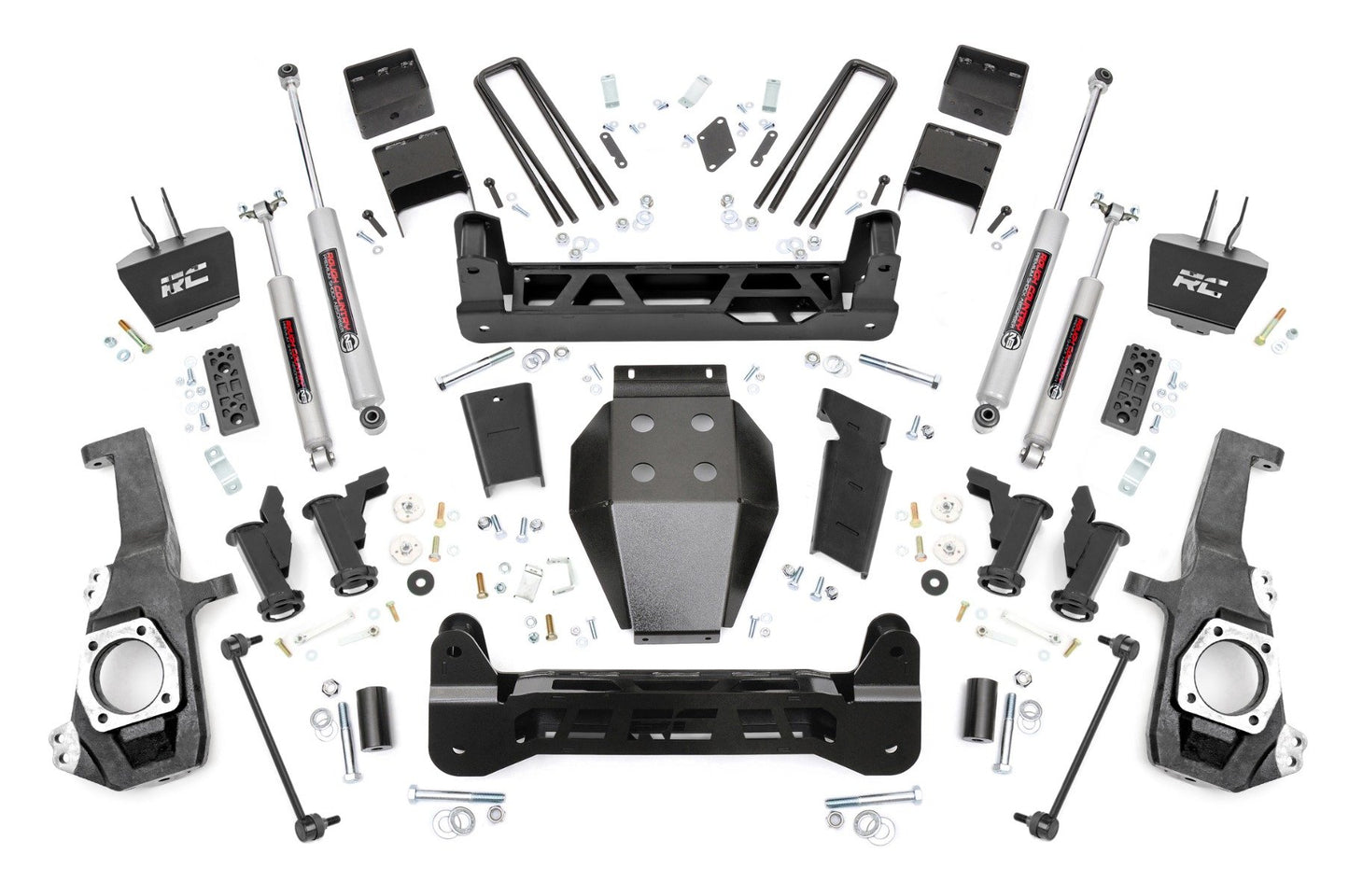 Rough Country 5 Inch Lift Kit | Torsion Drop | Chevy/GMC 2500HD (20-23)