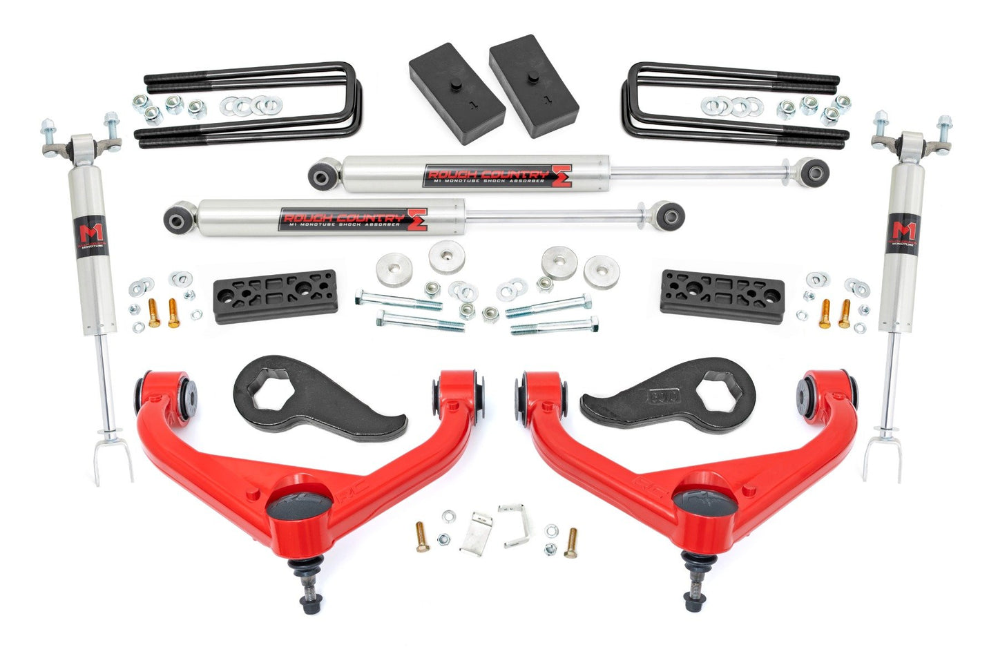 Rough Country 3 Inch Lift Kit | UCAs | M1 | Chevy/GMC 2500HD (20-24)
