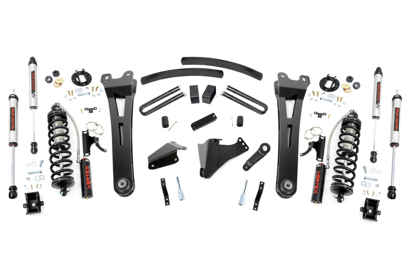 Rough Country 6 Inch Lift Kit | Diesel | Radius Arm | C/O V2 | Ford F-250/F-350 Super Duty (05-07)