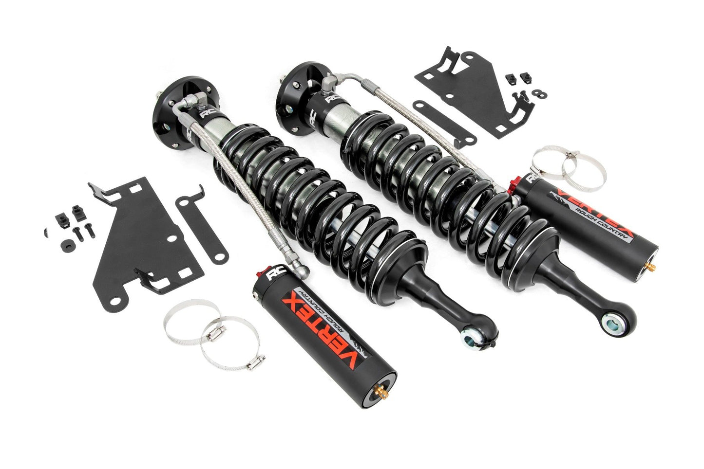 Rough Country Vertex 2.5 Adjustable Coilovers | Front | 3.5 Inch | Toyota Tundra 4WD (22-24)