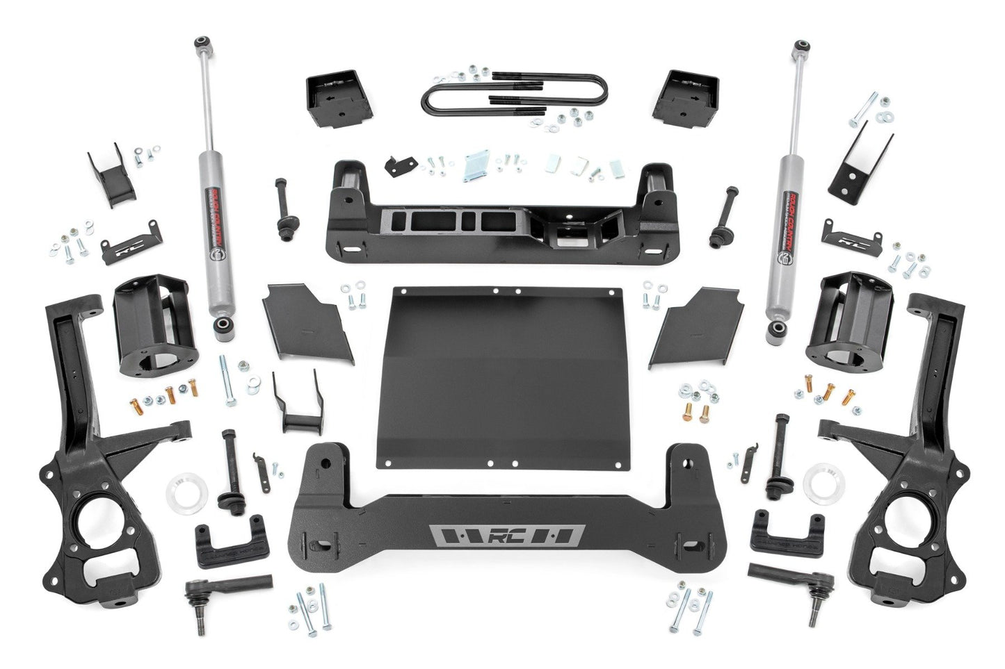 Rough Country 6 Inch Lift Kit | Mono Leaf Rear | Diesel | Chevy Silverado 1500 (22-24)