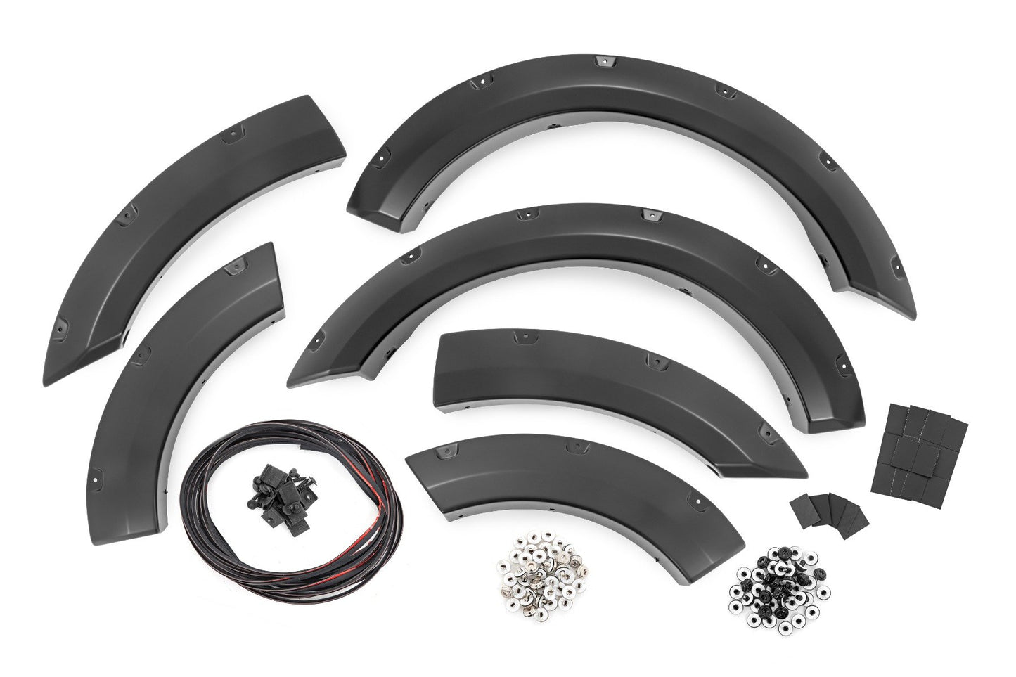 Rough Country Pocket Fender Flares | YZ Oxford White | Ford Bronco Sport 4WD (2021-2024)