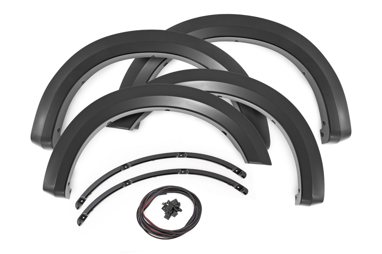 Rough Country Sport Fender Flares | YZ Oxford White | Ford F-250/F-350 Super Duty (23-24)