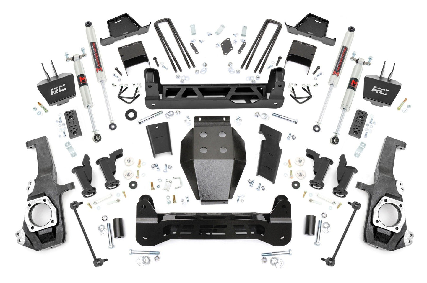 Rough Country 7 Inch Lift Kit | Torsion Drop | M1 | Chevy/GMC 2500HD (20-23)
