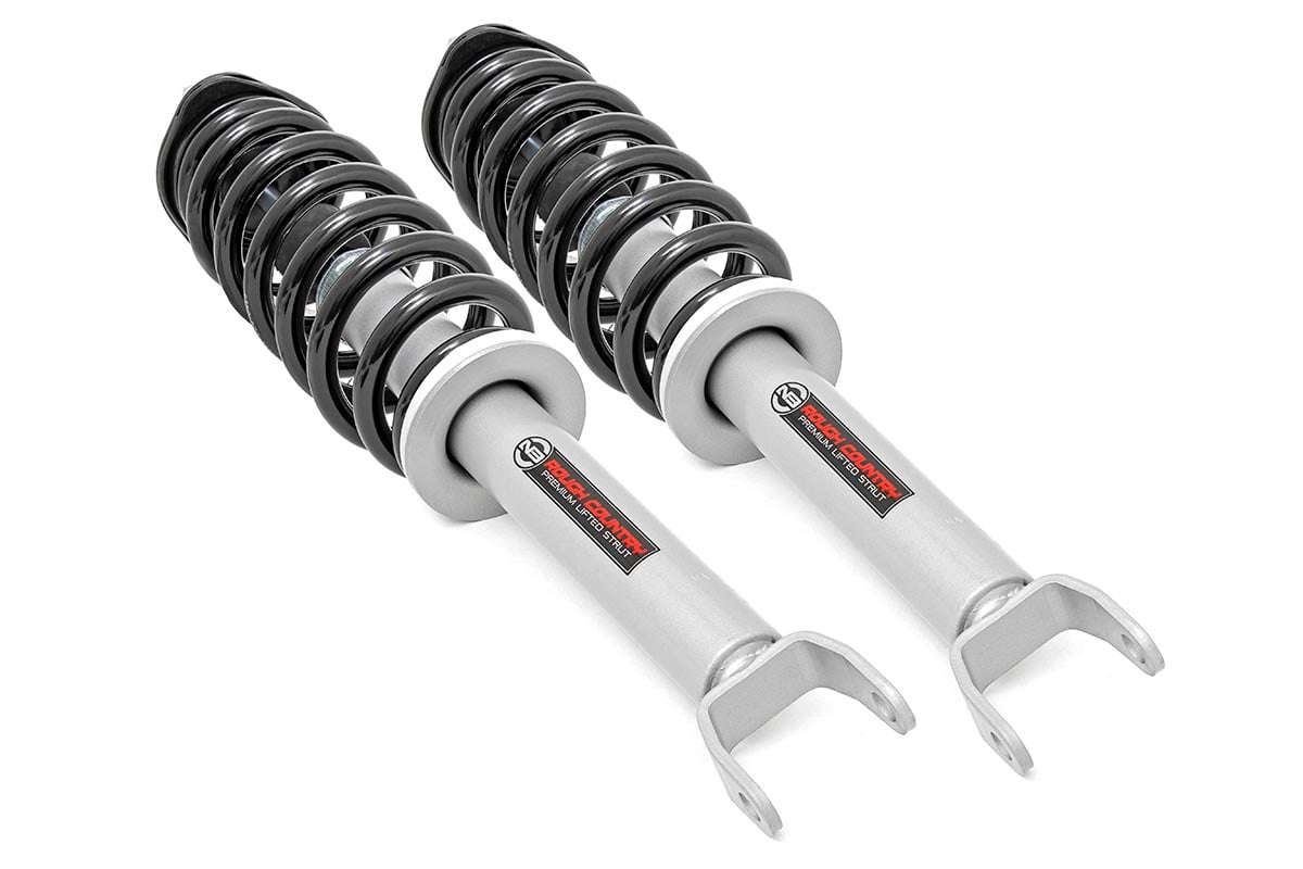 Rough Country Loaded Strut Pair | 6 Inch | Ram 1500 4WD