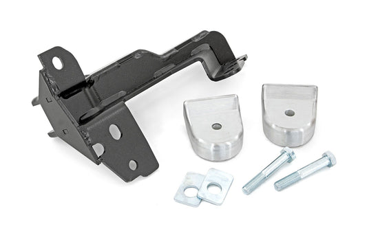 Rough Country 2 Inch Leveling Kit | Track Bar Bracket | Ford F-250/F-350 Super Duty (17-23)
