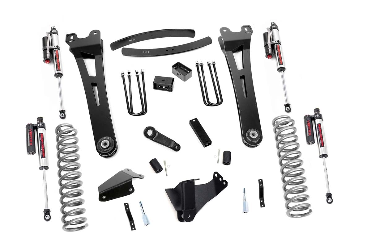 Rough Country 6 Inch Lift Kit | Gas | Radius Arm | Vertex | Ford F-250/F-350 Super Duty (05-07)