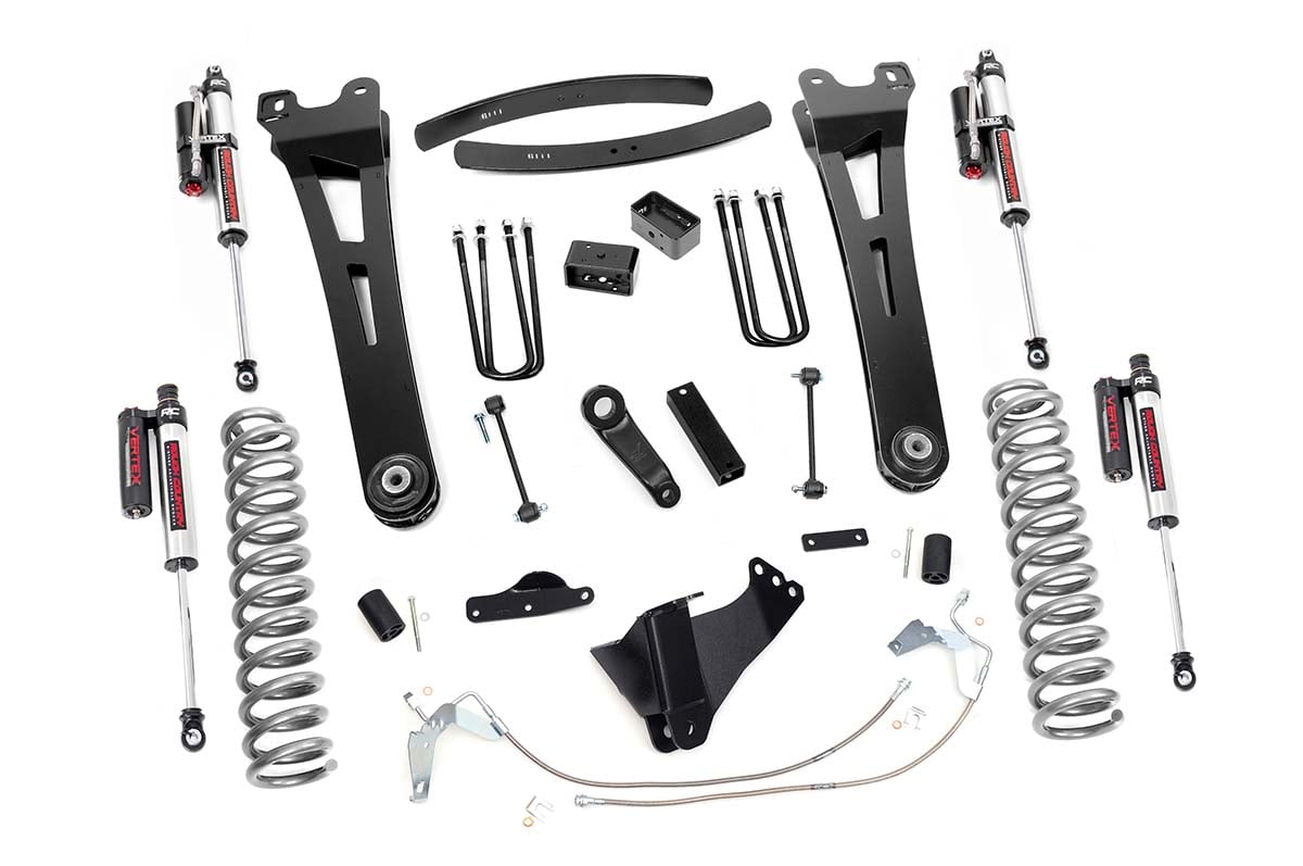 Rough Country 6 Inch Lift Kit | Gas | Radius Arm | Vertex | Ford F-250/F-350 Super Duty (08-10)