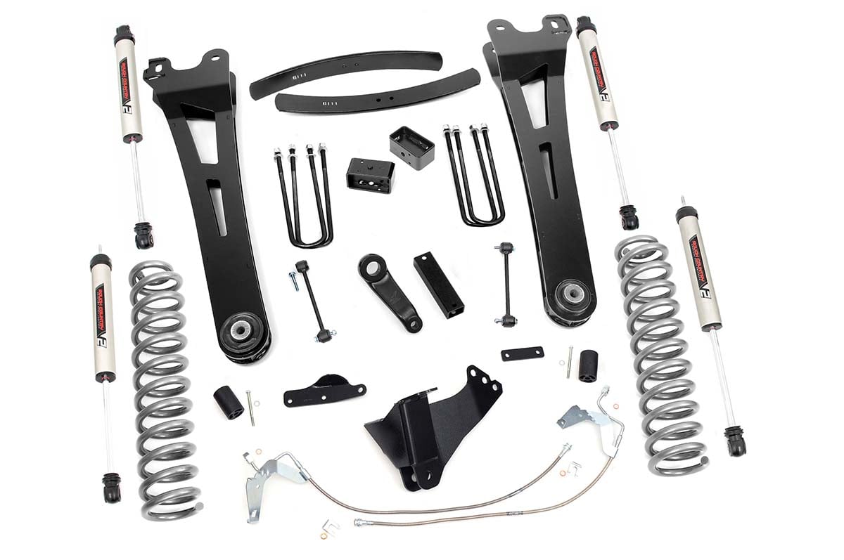 Rough Country 6 Inch Lift Kit | Diesel | Radius Arm | V2 | Ford F-250/F-350 Super Duty (08-10)
