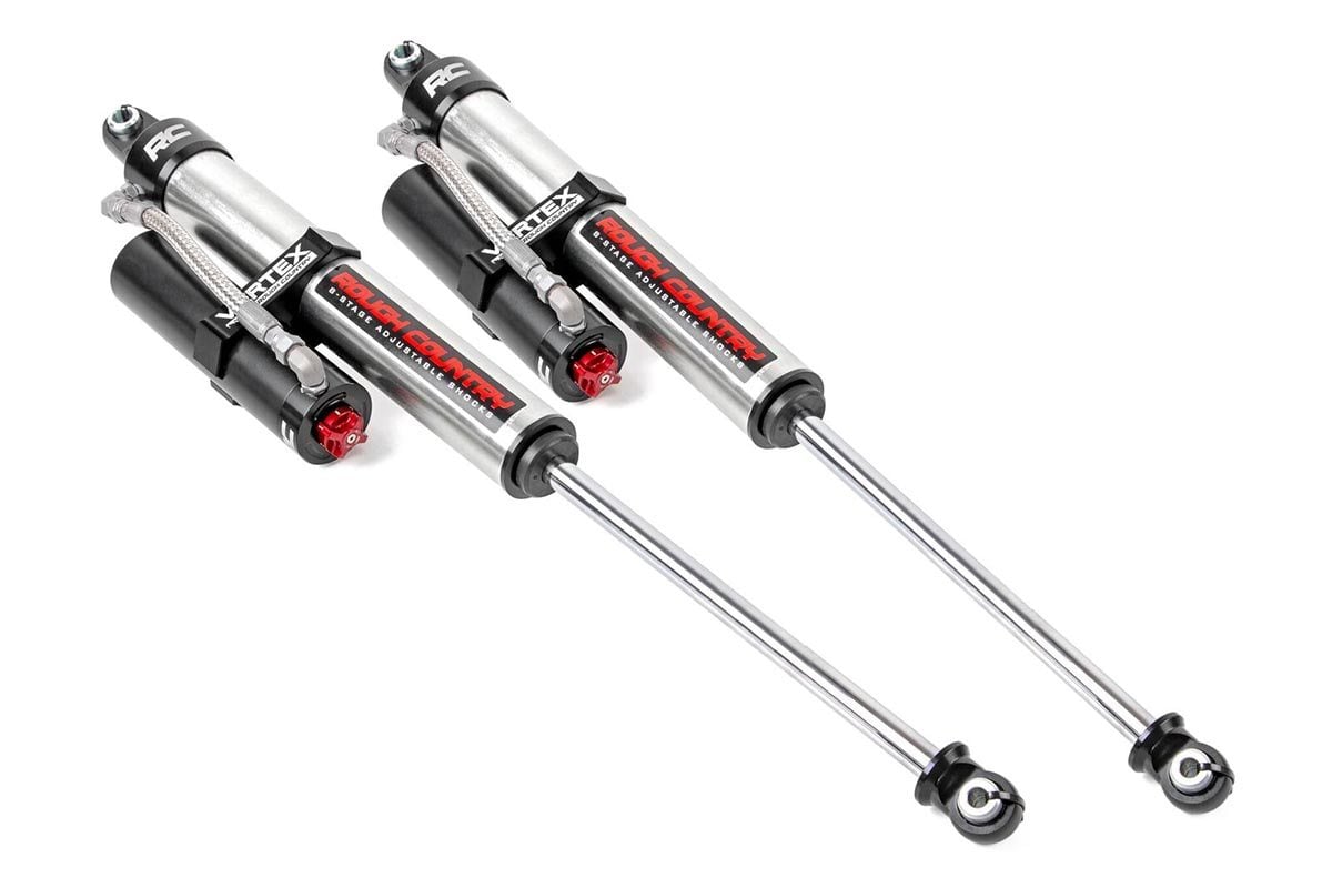 Rough Country Vertex 2.5 Adjustable Rear Shocks | 4-8" | Ford F-250 Super Duty 4WD (05-24)