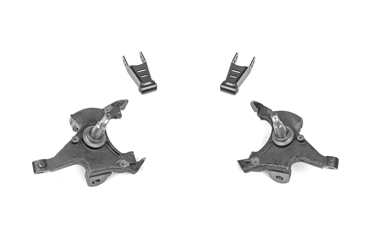 Rough Country Lowering Kit | 2 Inch FR & RR | Chevy C1500/K1500 Truck 2WD (1988-1999)