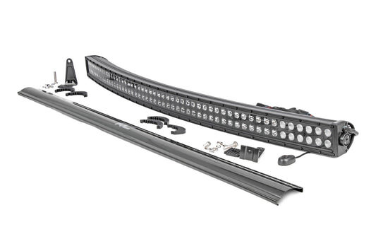 Rough Country 50 Inch Black Series LED Light Bar | Curved | Dual Row